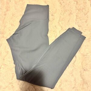 Lululemon align light blue leggings high rise